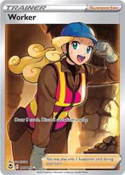 Worker (Full Art) 195/195 (Silver Tempest)