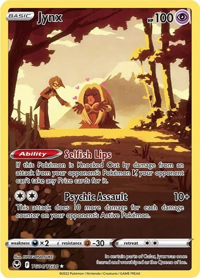 Jynx TG04/TG30 · Holofoil (Silver Tempest Trainer Gallery)