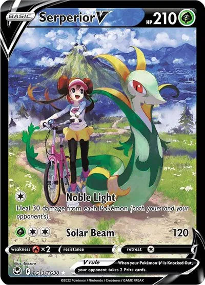 Serperior V TG13/TG30 · Holofoil (Silver Tempest Trainer Gallery)
