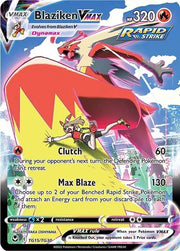 Blaziken VMAX TG15/TG30 (Silver Tempest Trainer Gallery)