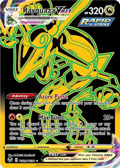 Rayquaza VMAX (Secret) TG29/TG30 (Silver Tempest Trainer Gallery)