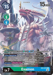 Examon (Alternate Art) EX3-074 SEC (Draconic Roar)