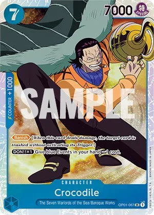 Crocodile (067) OP01-067 (Romance Dawn)