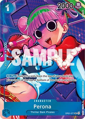 One Piece - Perona (Box Topper) - Romance Dawn (OP01)