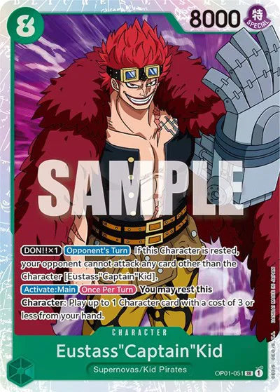 Eustass"Captain"Kid OP01-051 (Romance Dawn)