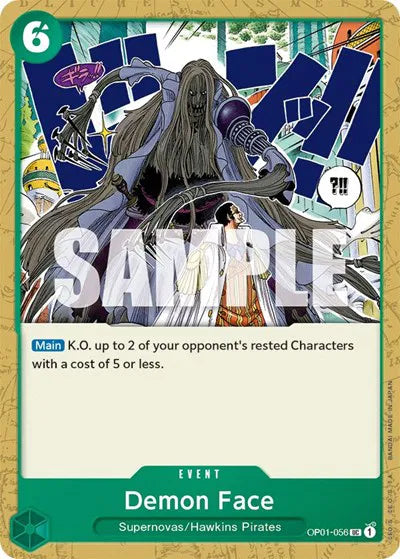 Demon Face OP01-056 (Romance Dawn)