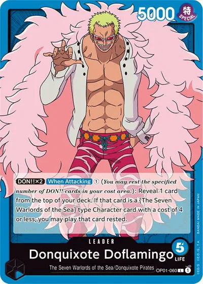 Donquixote Doflamingo (060) OP01-060 (Romance Dawn)