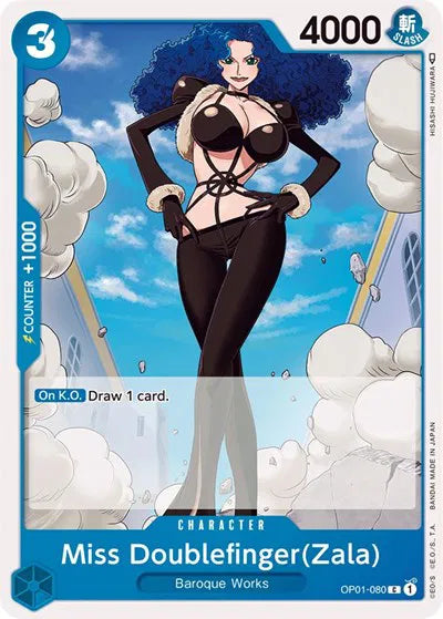 Miss Doublefinger(Zala) OP01-080 (Romance Dawn)