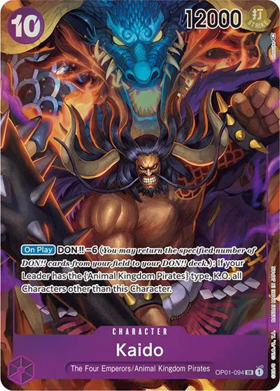 Kaido (094) (Parallel) OP01-094 · Foil (Romance Dawn)