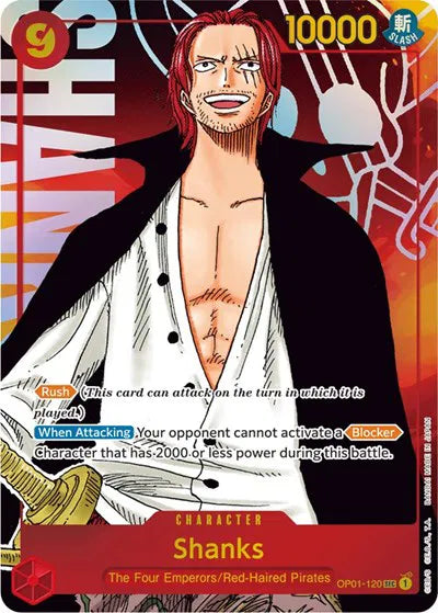 Shanks (Parallel) OP01-120 (Romance Dawn)