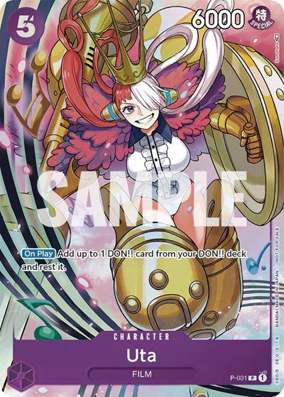 Uta (Event Pack Vol. 1) P-031 (One Piece Promotion Cards)