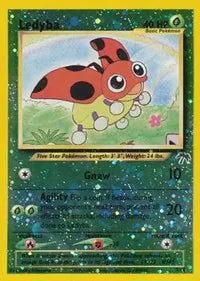 Ledyba 7 · Reverse Holofoil (Southern Islands) — PSA 6