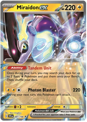 Miraidon ex 081/198 (Scarlet & Violet Base Set)