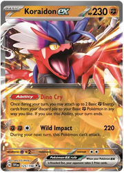 Koraidon ex 125/198 (Scarlet & Violet Base Set)