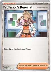 Professor's Research (Professor Sada) 189/198 · Holofoil (Scarlet & Violet Base Set)
