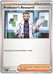 Professor's Research (Professor Turo) 190/198 · Holofoil (Scarlet & Violet Base Set)
