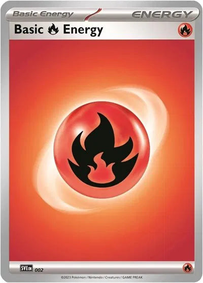 Basic Fire Energy 002 (Scarlet & Violet Base Set)