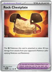 Rock Chestplate 192/198 · Reverse Holofoil (Scarlet & Violet Base Set)