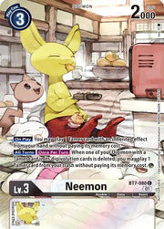 Neemon (2nd Anniversary Frontier Card) BT7-080 C (Next Adventure)