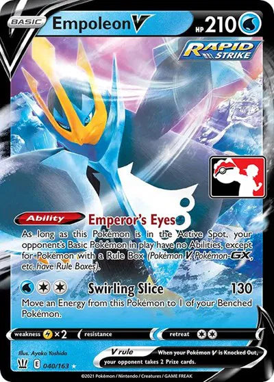 Empoleon V 040/163 (Prize Pack Series One)