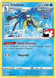 Inteleon (43) 043/198 · Holofoil (Prize Pack Series One)