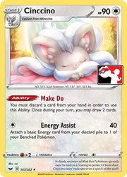 Cinccino 147/202 · Holofoil (Prize Pack Series One)