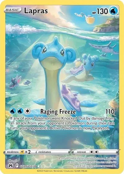 Lapras GG05/GG70 · Holofoil (Crown Zenith: Galarian Gallery)