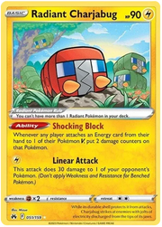 Radiant Charjabug - SWSH: Crown Zenith (CRZ)