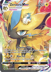 Zeraora VMAX GG42/GG70 (Crown Zenith: Galarian Gallery)