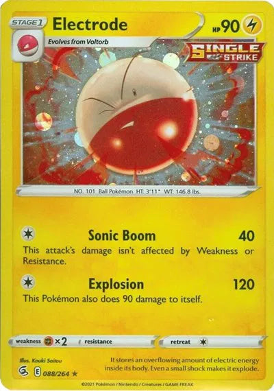 Electrode - 088/264 (Fusion Strike) Holofoil