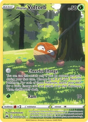 Hisuian Voltorb Crown Zenith: Galarian Gallery Holo Rare • GG01/GG70 Holofoil