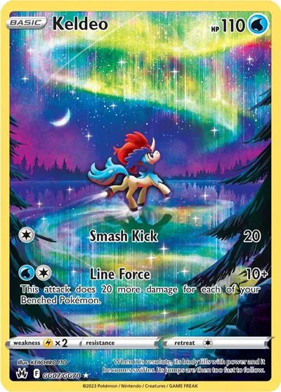 Keldeo GG07/GG70 (Crown Zenith: Galarian Gallery)