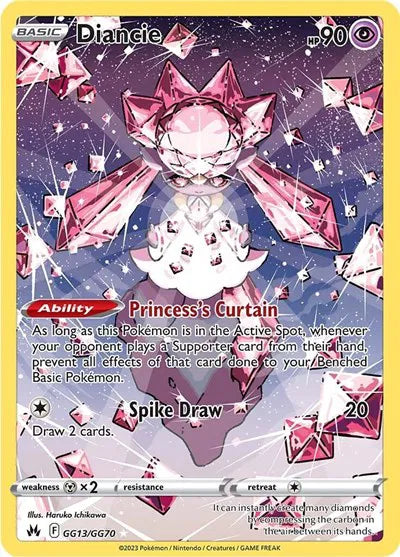 Diancie - SWSH: Crown Zenith: Galarian Gallery (CRZ:GG)