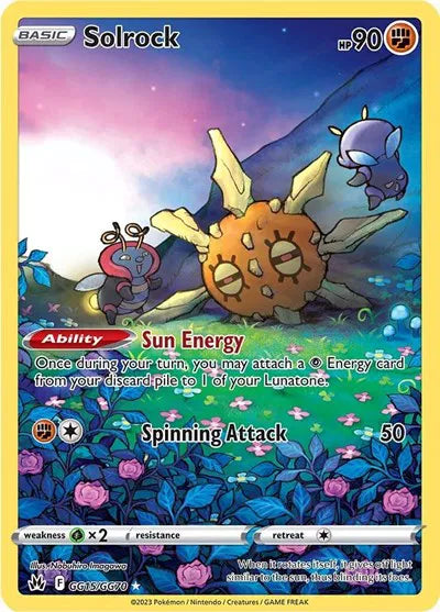 Solrock GG15/GG70 (Crown Zenith: Galarian Gallery)
