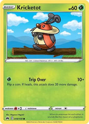 Kricketot 010/159 · Normal (Crown Zenith)