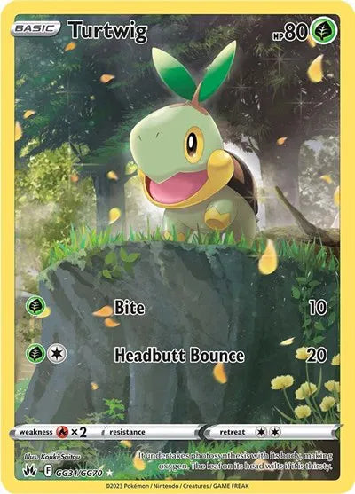 Turtwig GG31/GG70 (Crown Zenith: Galarian Gallery)