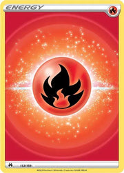 Fire Energy (Texture Full Art) 153/159 (Crown Zenith)