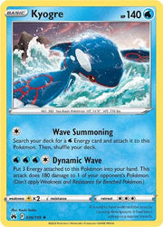 Kyogre 036/159 · Holofoil (Crown Zenith)