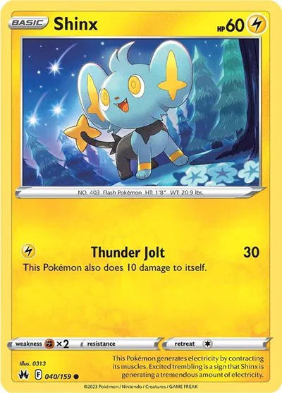Shinx 040/159 (Crown Zenith)