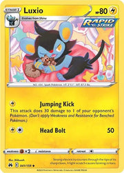 Luxio 041/159 · Normal (Crown Zenith)