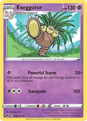 Exeggutor 058/159 · Reverse Holofoil (Crown Zenith)