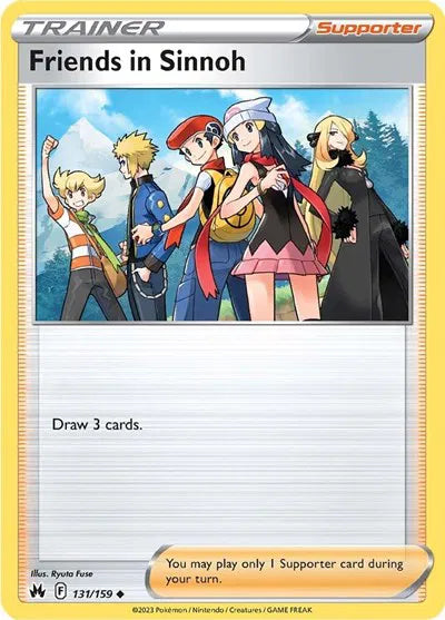 Friends in Sinnoh 131/159 · Normal (Crown Zenith)