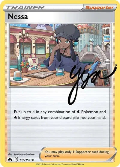 Nessa 136/159 · Holofoil (Crown Zenith)