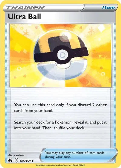 Ultra Ball 146/159 · Normal (Crown Zenith)