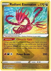 Radiant Eternatus Crown Zenith Radiant Rare 105/159