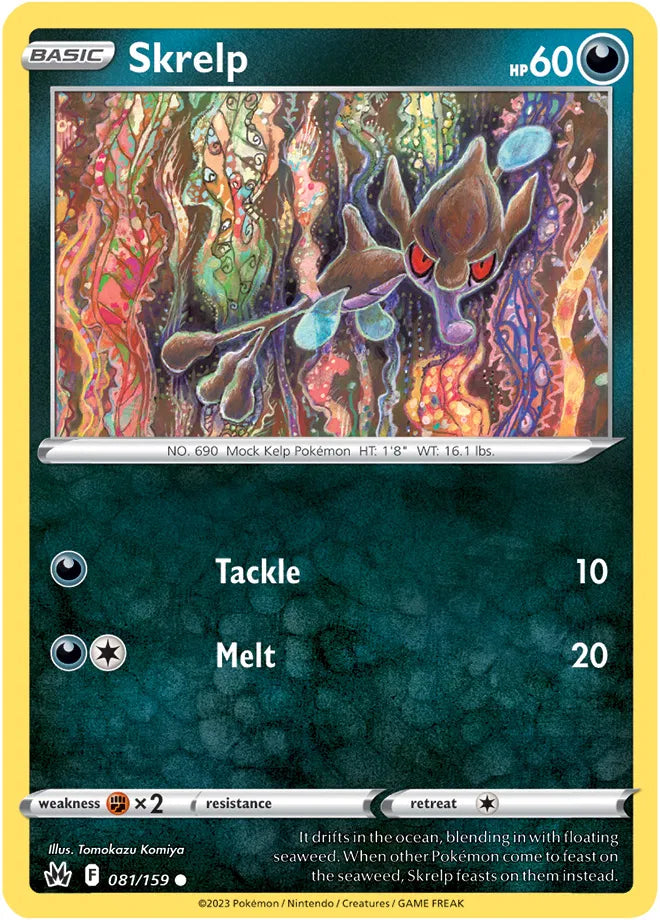 Skrelp 081/159 · Normal (Crown Zenith)