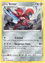 Scizor 086/159 · Normal (Crown Zenith)