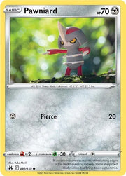 Pawniard 092/159 · Reverse Holofoil (Crown Zenith)