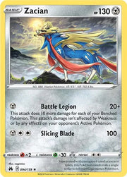 Zacian 094/159 · Holofoil (Crown Zenith)