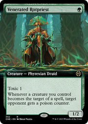 Venerated Rotpriest (Extended Art) 392 · Foil (Phyrexia: All Will Be One)